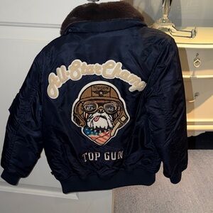 Top Gun Kids Navy Puffer Jacket